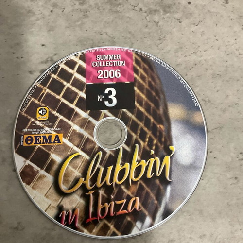 CD Clubbin in Ibiza No 3 Summer Collection 2006 like new