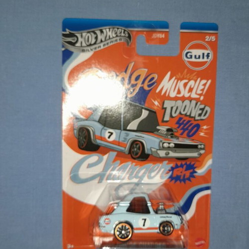 Hot Wheels Tooned Gulf Series 70 Dodge Charger new