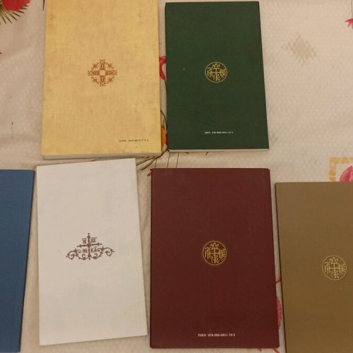 Set of 7 books by Metropolitan Kaisariani Byron and Hymettus Daniel like new