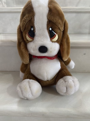 Plush dog like new, soft and large about 50 cm