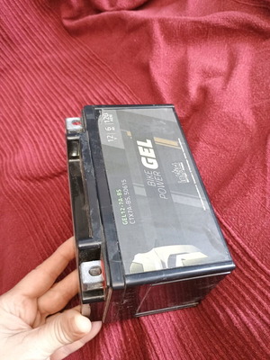 Μπαταρία μοτοσυκλέτας intAct Bike-Power GEL μεταχειρισμένη, μοντέλο GEL12-7A-BS