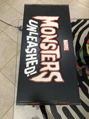 Marvel Monsters Unleashed Comic Storage Box like new