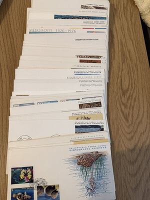 First Day Covers collection, 550 new from Greece
