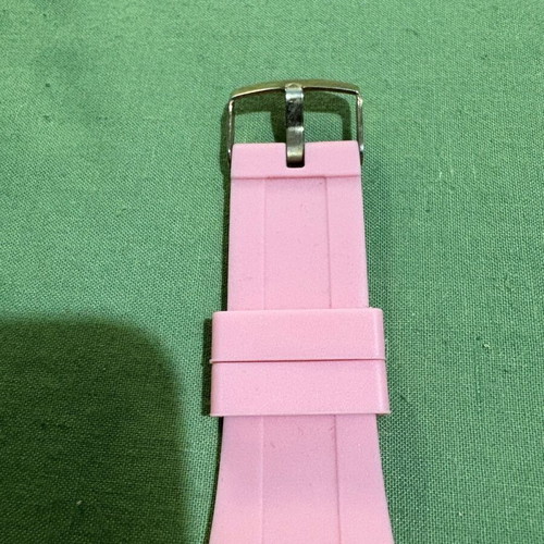 Wristwatch used, pink, women's