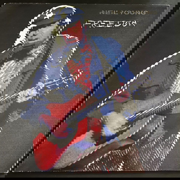 Neil Young – Freedom Viny LP, Ελληνικής εγγραφής,Πρώτης κυκλοφορίας 1989