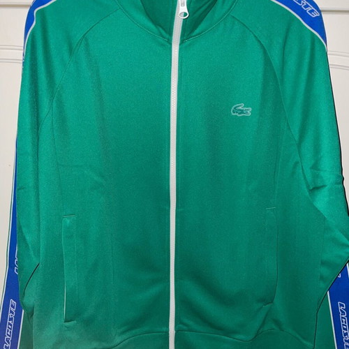 Lacoste jacket new with tags, size large, green