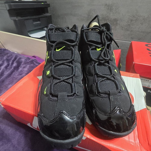 Nike Air Max Uptempo Black Volt sneakers size 43
