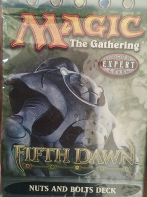 Magic: The Gathering Fifth Dawn Nuts and Bolts deck sealed, new
