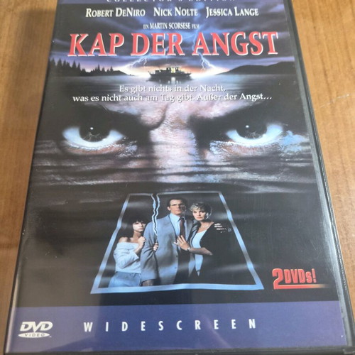 Cape Fear DVD 2 Disc Special Edition like new, thriller with Greek subtitles