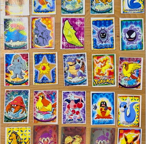 25 Αυτοκόλλητα Pokemon του 1999 Μέρος 3