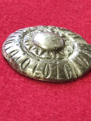 Silver unknown object used, diameter 30.6mm