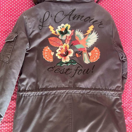 Blue jacket like new, size M