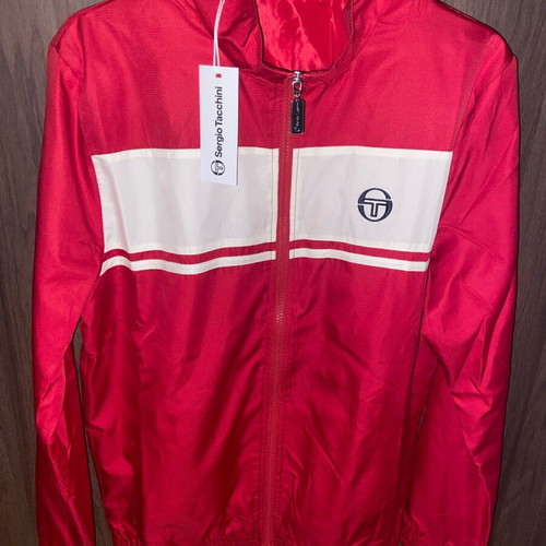Sergio Tacchini Red Jacket Size M New
