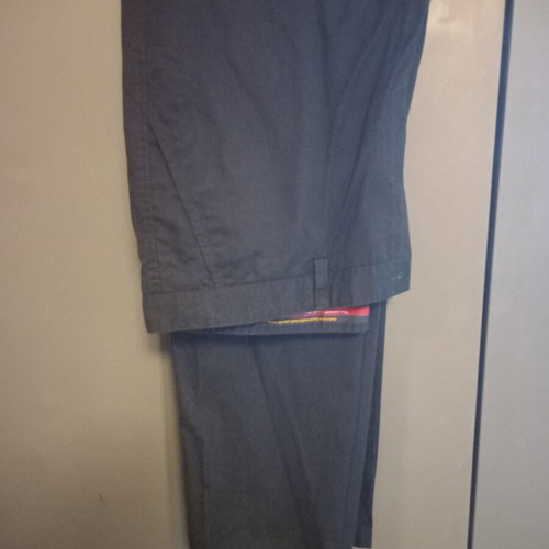 Mastino men's black cotton trousers like new, size 3XL