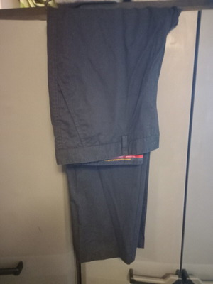Mastino men's black cotton trousers like new, size 3XL