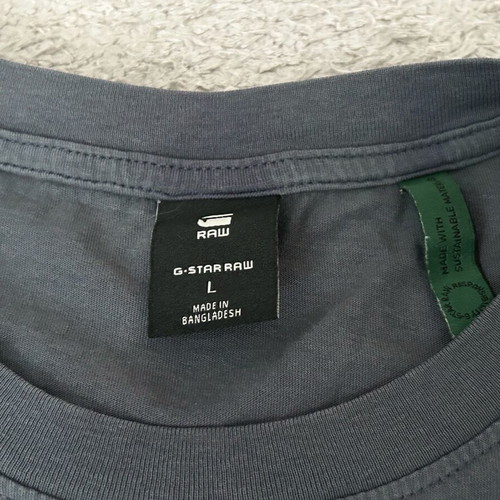 G-Star Raw Lash basic t-shirt gray like new, size L