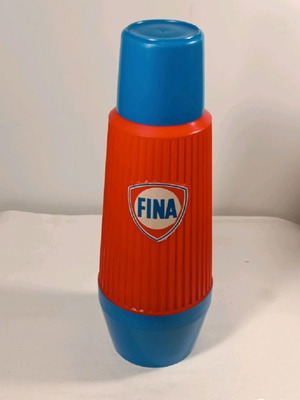 FINA Thermos Bottle Used Plastic Promotional