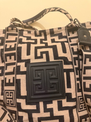 Tsantilis Large Shoulder Bag Black Like New