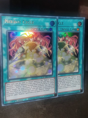 Necroz Cycle YuGiOh TCG Ultra Rare like new