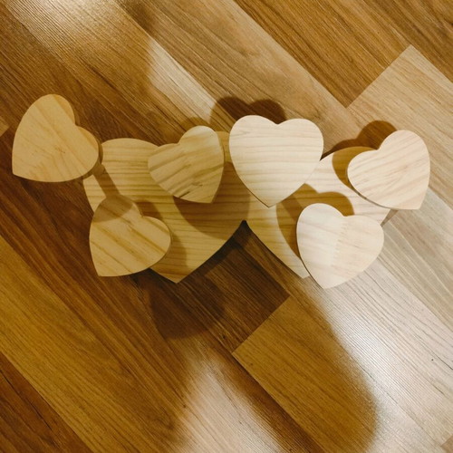 Wooden succulent stand new, for 6 pieces