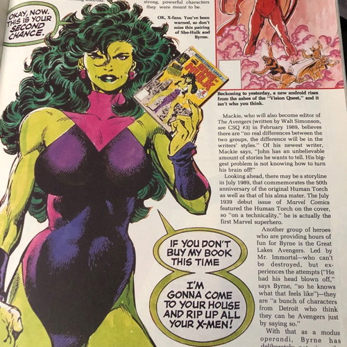 Comics Scene Magazine #5 new with Superman, John Byrne, Alan Moore