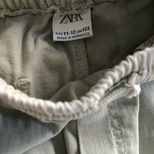 Zara beige pants for 11-12 years 152cm like new with pockets