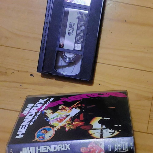 Jimi Hendrix Experience Original VHS 1987