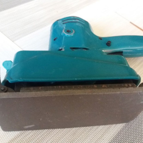 Black & Decker D400 vintage drill with orbital sander attachment, 1980s