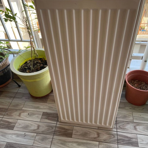 Panel radiator three-column, like new, dimensions 90x40x15 cm