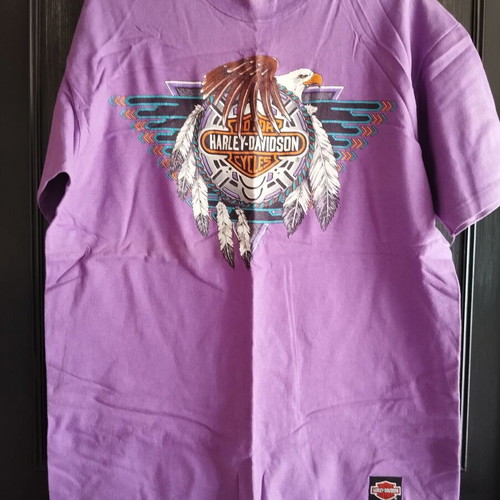 Harley Davidson T-shirt original unisex like new, purple, size L