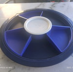 Tupperware platter new with central container for serving