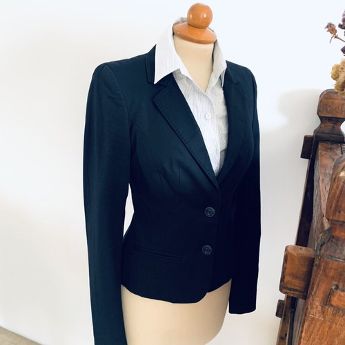 Frankie Morello blazer dark blue like new, size XS