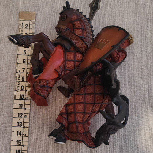 King of Knights used collectible figure with horse Papo 2007