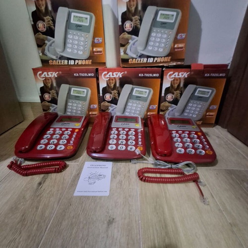 New package of 3 pieces of landline phones