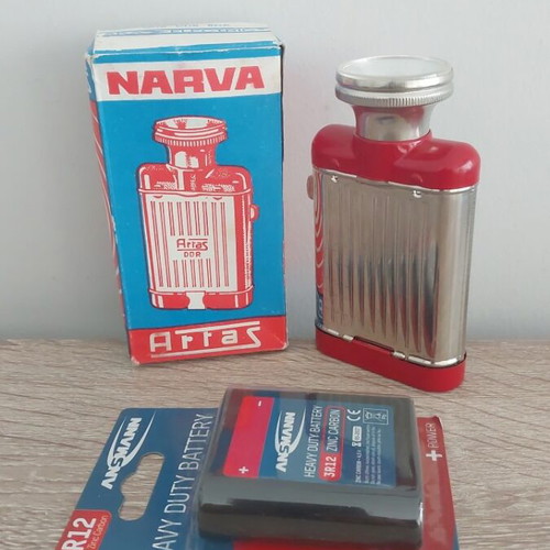Artas vintage flashlight new, 1970s