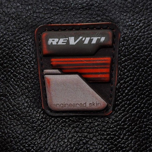 Rev'it leather motorcycle jacket size L refurbished