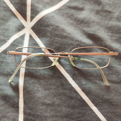Emporio Armani eyeglass and sunglasses frame like new, gold