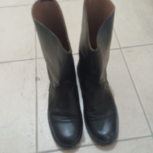 Endromides Military School Boots No 44, authentic leather
