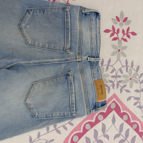 Stradivarius Slim Skinny Jeans Light Blue Size 36 Like New