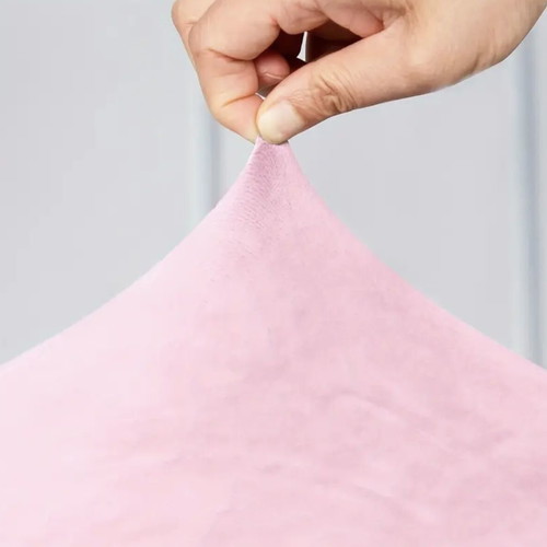 Chair cover new, pack of 4, pink