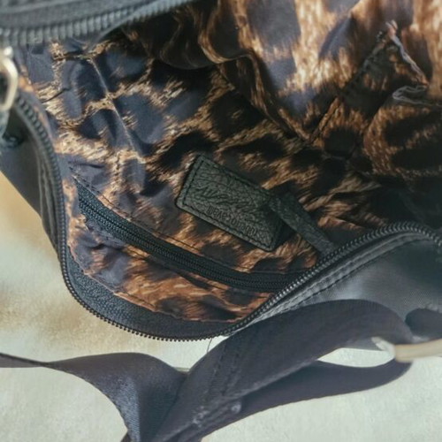 Roberto Cavalli crossbody bag like new, black and brown