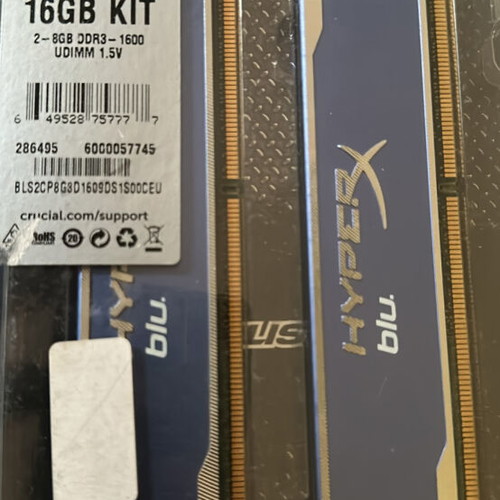 DDR3 RAM kit new