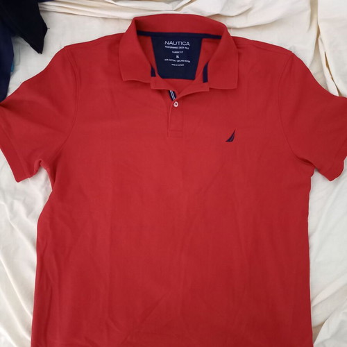 Polo shirt Nautica new, size XL, classic fit, red