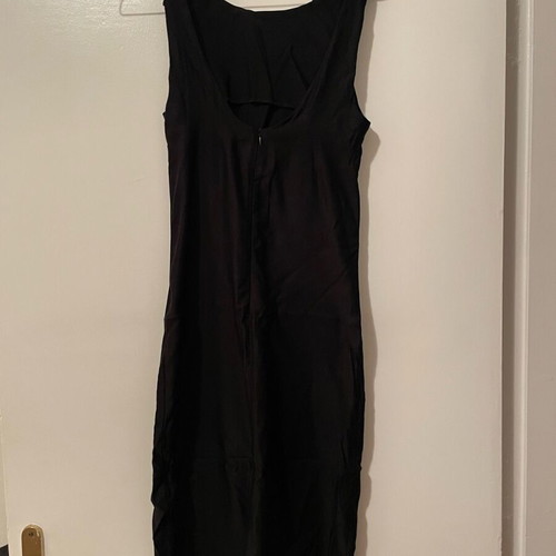Shine 2gether dress used, black fitted with bows