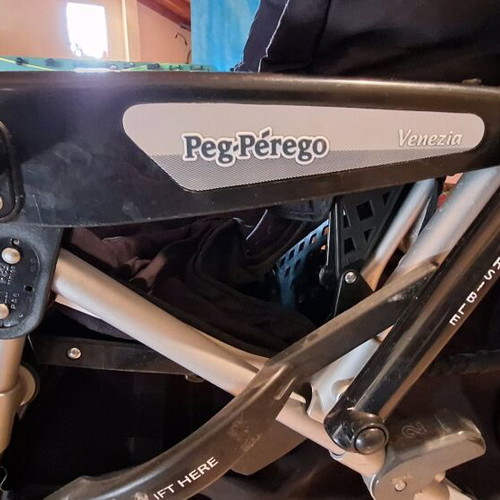 Peg-Perego Venezia baby stroller used, made in Italy