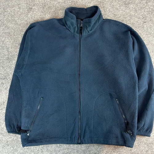 Columbia Vintage Fleece Jacket 90s Women's M Blue Navy used