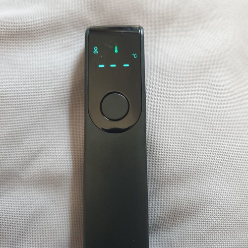 Infrared thermometer like new for human or object