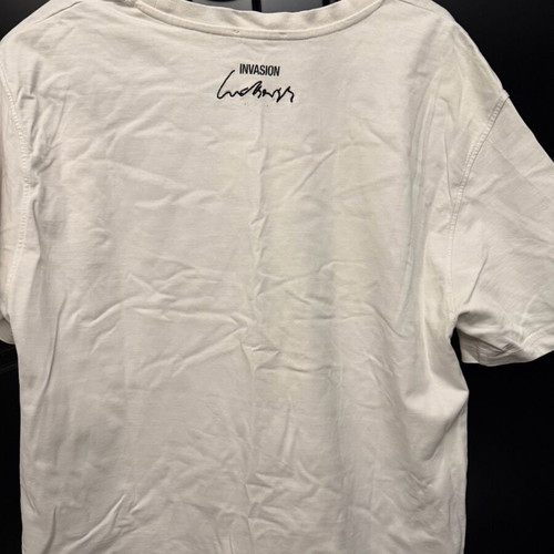 Zara t shirt worn, size XL, black and white