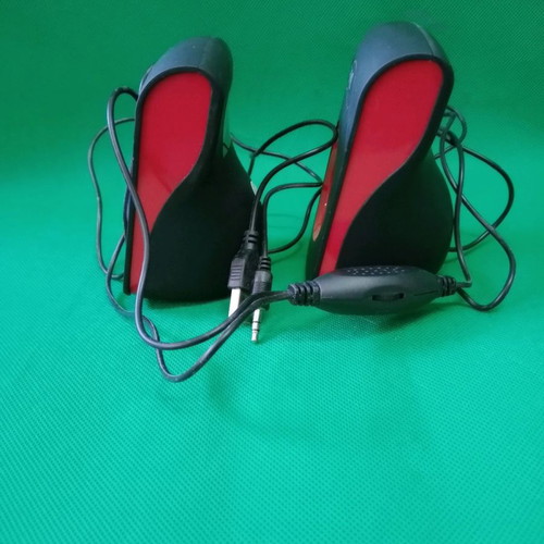 i-JMB speakers used, USB powered stereo 3.5mm input