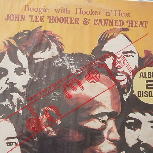 Boogie with Hooker n' Heat vinyl LP used, French edition